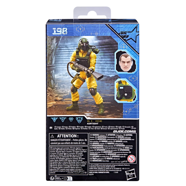 G.I. Joe Classified Series #198 Airtight Action Figure 15cm