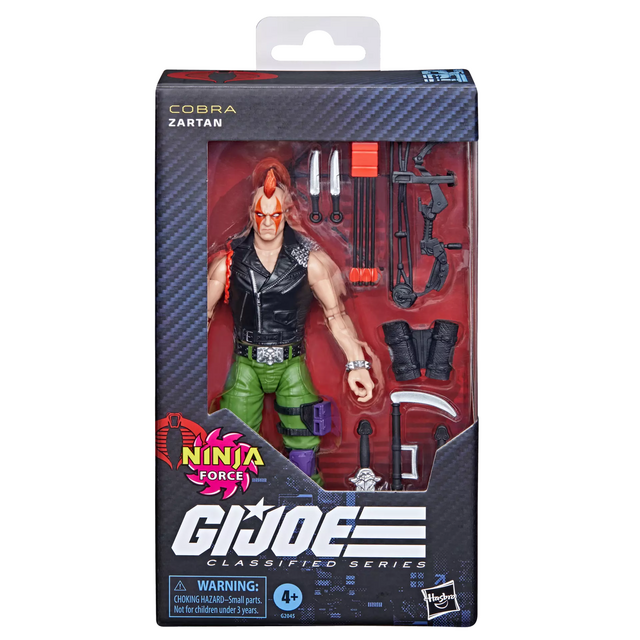 G.I. Joe Classified Series #192 Cobra Ninja Force Zartan Action Figure 15cm