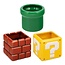 Paladone Super Mario Set of 3 mini Decorative Pots
