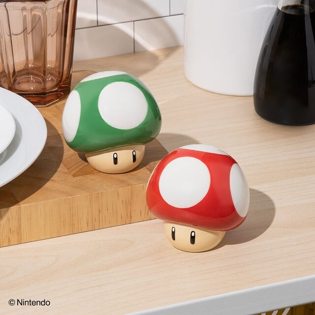 Super Mario Peper en Zoutstel Mushrooms