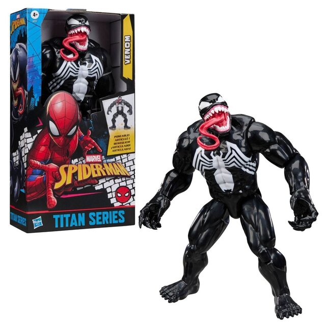 Marvel Spider-Man Titan Series Venom Deluxe Action Figure 30 cm