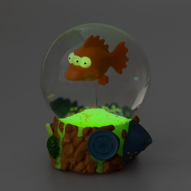 The Simpsons Snow Globe Blinky Glow in the Dark