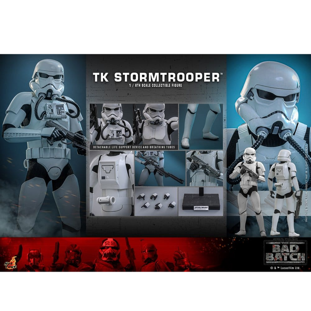 Star Wars: The Bad Batch 1/6 TK Stormtrooper Action Figure 30cm