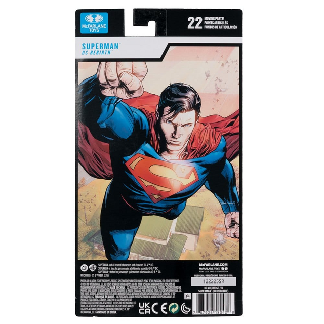 DC Multiverse Superman (DC Rebirth) (Blister Card) Action Figure 18cm