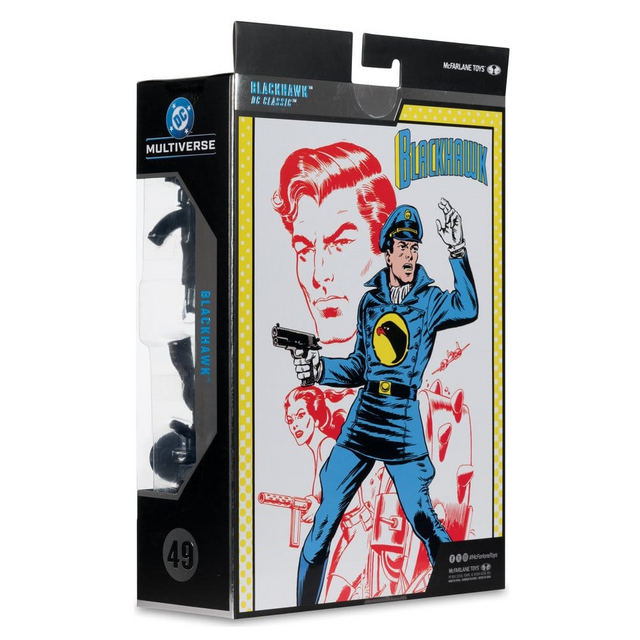 Collector Edition Blackhawk (DC Classic) (Platinum) Action Figure 18cm