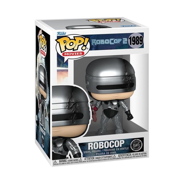 POP! Movies Robocop (Metallic) #1989 Vinyl Figure +Chase 10cm