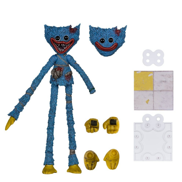 Poppy Playtime Huggy Wuggy Ruined Action Figure 19cm