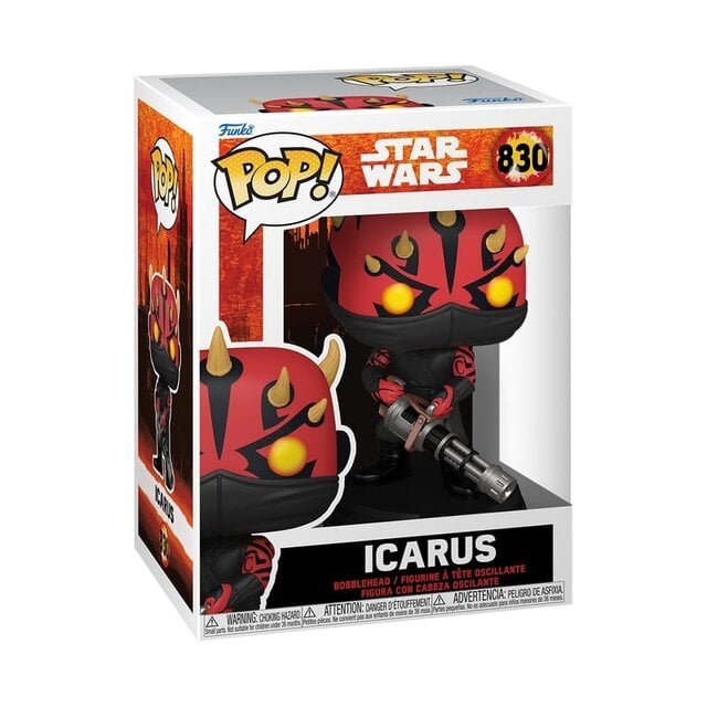 POP! Star Wars Maul Shadow Lord Icarus #830 Bobblehead 9cm