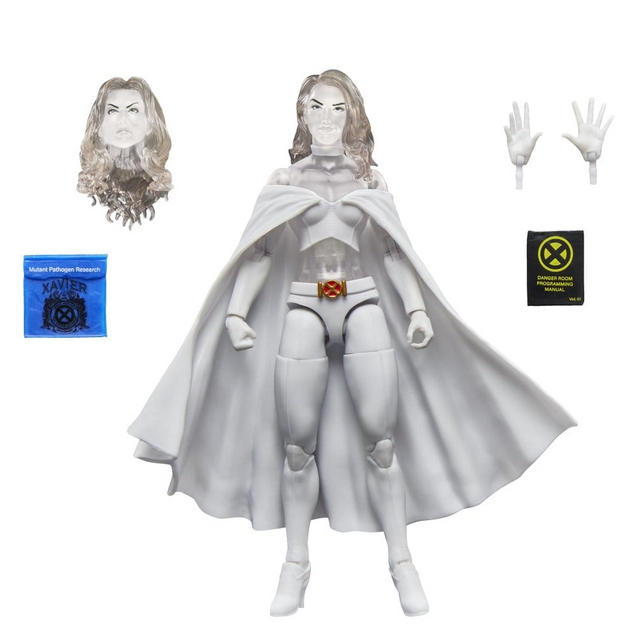 The Uncanny X-Men Marvel Legends Series Emma Frost (Diamond Form) Action Figure 15cm