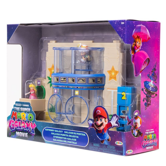 The Super Mario Galaxy Movie Gateway Galaxy Playset