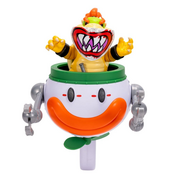 The Super Mario Galaxy Movie Action Figure Bowser Jr. with Clown Car 13cm