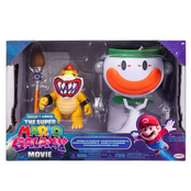 The Super Mario Galaxy Movie Action Figure Bowser Jr. with Clown Car 13cm