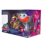 The Super Mario Galaxy Movie Action Figure Bowser Jr. with Clown Car 13cm