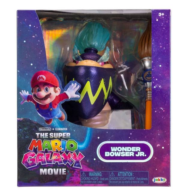 The Super Mario Galaxy Movie Action Figure Wonder Bowser Jr. 13cm