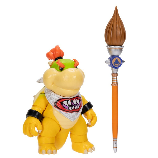 The Super Mario Galaxy Movie Action Figure Bowser Jr. 13cm