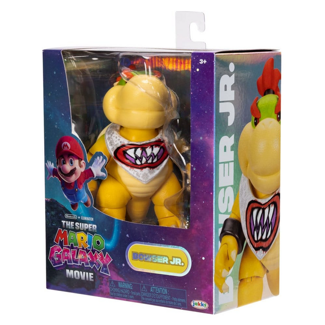 The Super Mario Galaxy Movie Action Figure Bowser Jr. 13cm