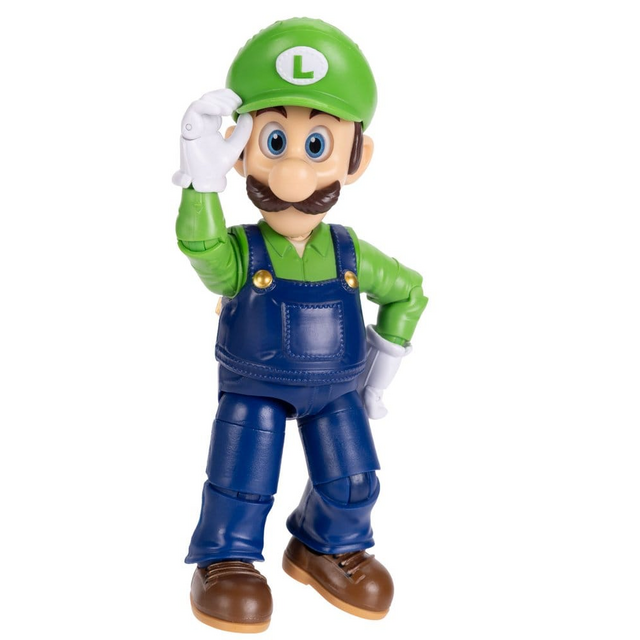 The Super Mario Galaxy Movie Action Figure Luigi 13cm