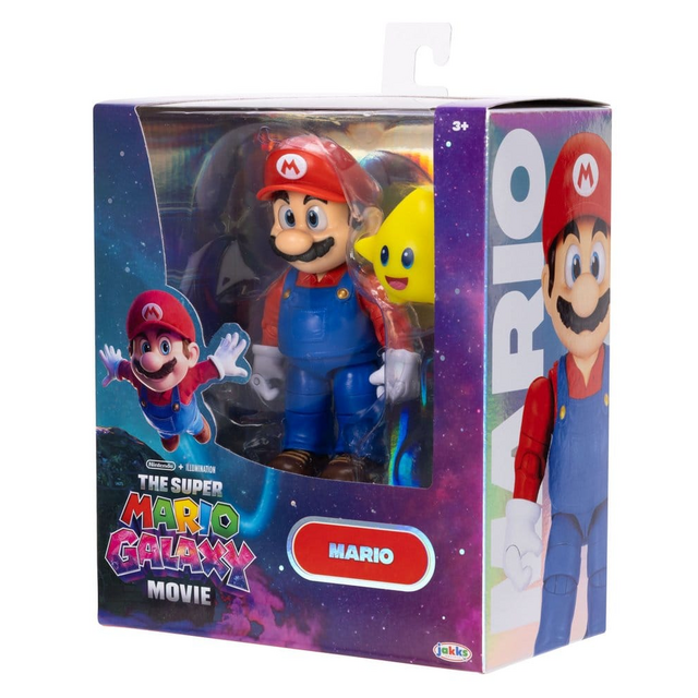The Super Mario Galaxy Movie Action Figure Mario 13cm