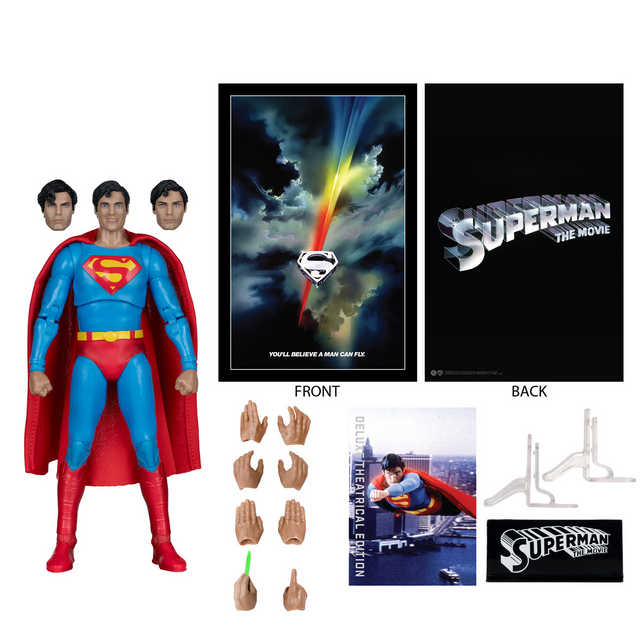 DC Multiverse Superman (Superman: the Movie 1978) Deluxe Theatrical Edition Action Figure 18cm