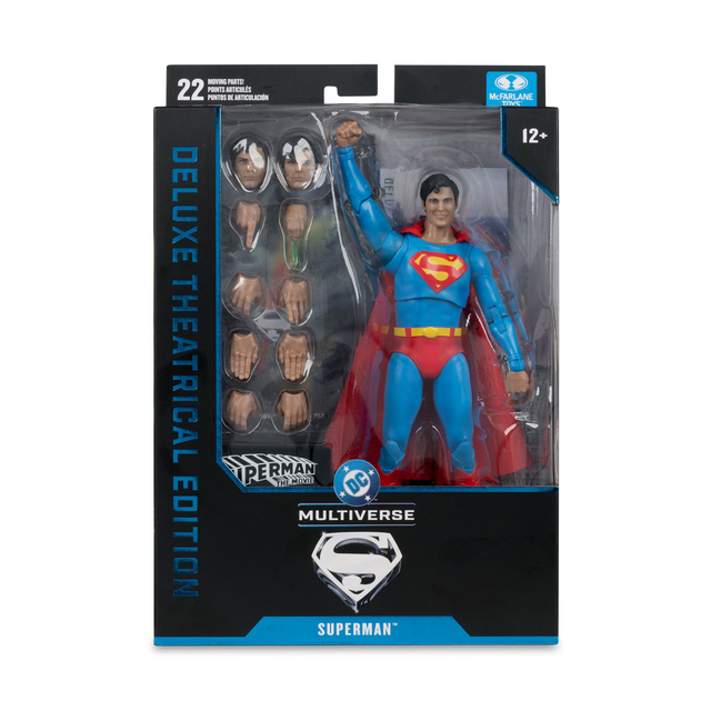 DC Multiverse Superman (Superman: the Movie 1978) Deluxe Theatrical Edition Action Figure 18cm