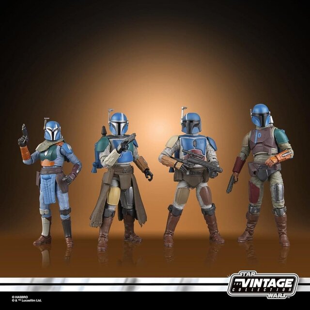 Star Wars Vintage Collection The Mandalorian Shriek-Hawk 4-Pack