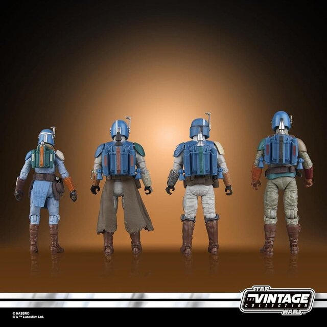 Star Wars Vintage Collection The Mandalorian Shriek-Hawk 4-Pack
