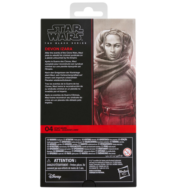 Star Wars Maul Shadow Lord Black Series Devon Izara Action Figure 15cm