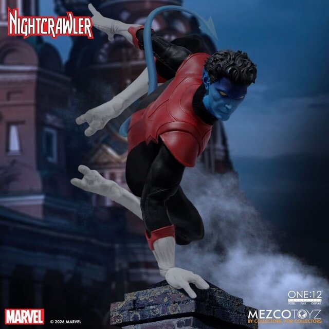 One:12 Collective Marvel Nightcrawler Action Figure 16cm