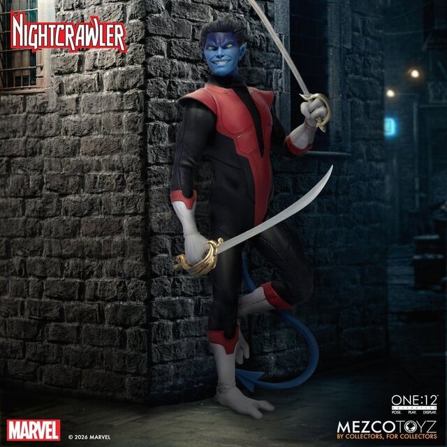One:12 Collective Marvel Nightcrawler Action Figure 16cm