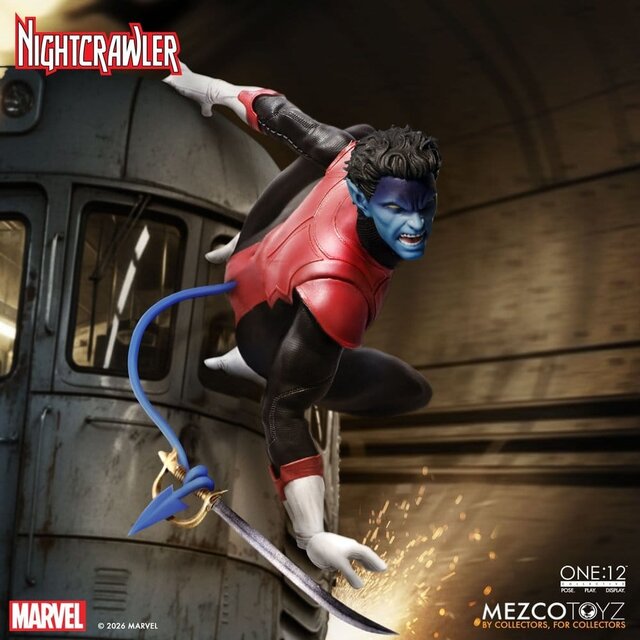 One:12 Collective Marvel Nightcrawler Action Figure 16cm
