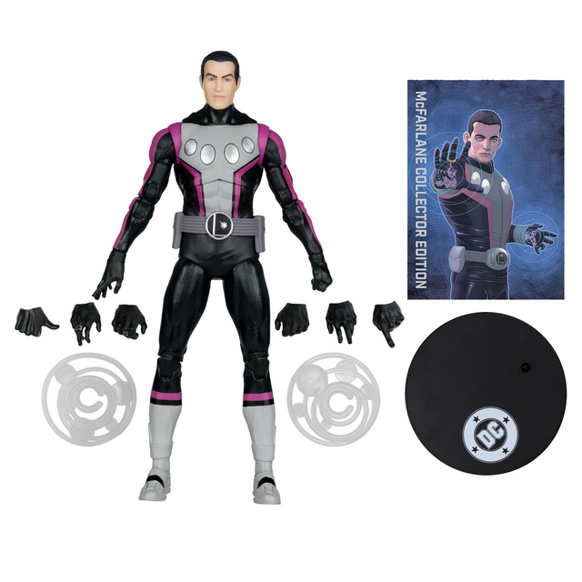 Collector Edition Cosmic Boy (Final Crisis: Legion of 3 Worlds) + Platinum Edition Action Figure 18cm