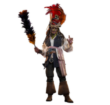 Pirates of the Caribbean: Dead Man's Chest 1/6 Pelegostos Chief Jack Sparrow Action Figure 30cm