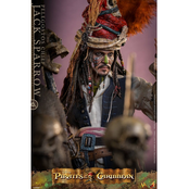 Pirates of the Caribbean: Dead Man's Chest 1/6 Pelegostos Chief Jack Sparrow Action Figure 30cm