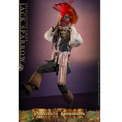Pirates of the Caribbean: Dead Man's Chest 1/6 Pelegostos Chief Jack Sparrow Action Figure 30cm