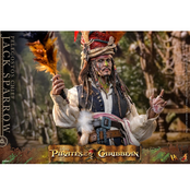 Pirates of the Caribbean: Dead Man's Chest 1/6 Pelegostos Chief Jack Sparrow Action Figure 30cm