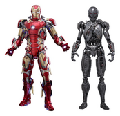 Avengers: Age of Ultron Movie Masterpiece Diecast Iron Man Mark XLIII (2.0) Deluxe Version Action Figure 32cm