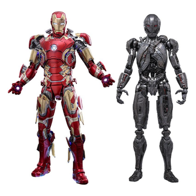 Avengers: Age of Ultron Movie Masterpiece Diecast Iron Man Mark XLIII (2.0) Deluxe Version Action Figure 32cm