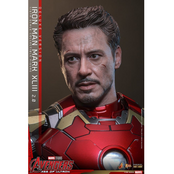 Avengers: Age of Ultron Movie Masterpiece Diecast Iron Man Mark XLIII (2.0) Deluxe Version Action Figure 32cm