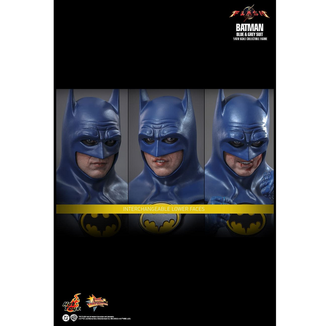 The Flash Movie Masterpiece Batman (Blue & Grey Suit) Limited Edition Hot Toys Exclusive 30cm