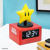 Super Mario Super Star Alarm Clock 15cm
