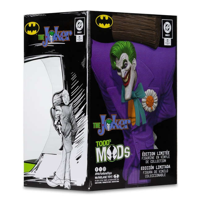 Todd's Mods DC Direct Collector Vinyl Statue The Joker (Limited Edition Todd's Mods) 13cm