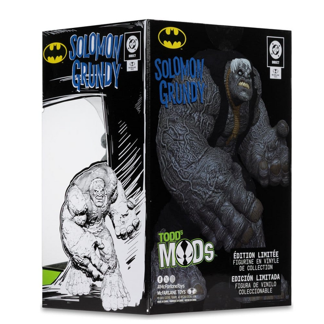 Todd's Mods DC Direct Collector Vinyl Statue Solomon Grundy (Limited Edition Todd's Mods) 11cm