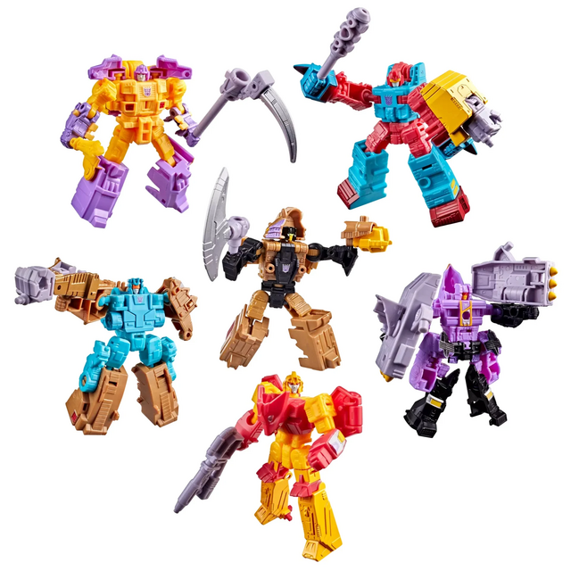 Transformers Age of the Primes Decepticon Monstructor Combiner Set