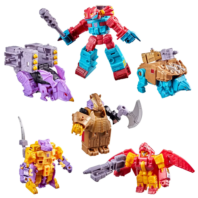 Transformers Age of the Primes Decepticon Monstructor Combiner Set