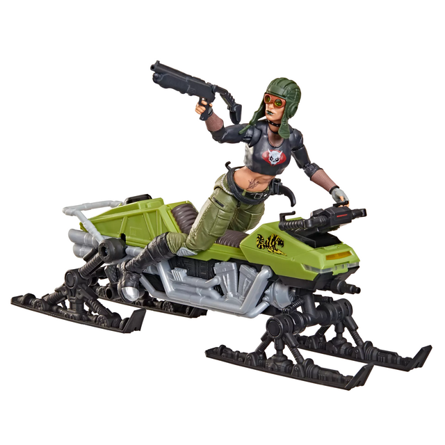 G.I. Joe Classified Series #194, Zanya and Dreadnok Chameleon (Swamp Skier) Vehicle