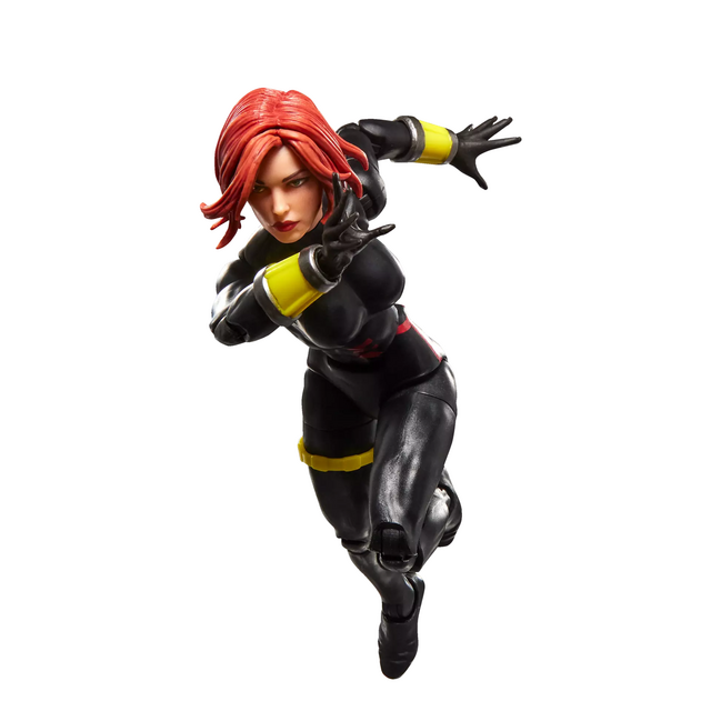 Marvel Legends Series Avengers Black Widow and Quicksilver Action Figures 15cm