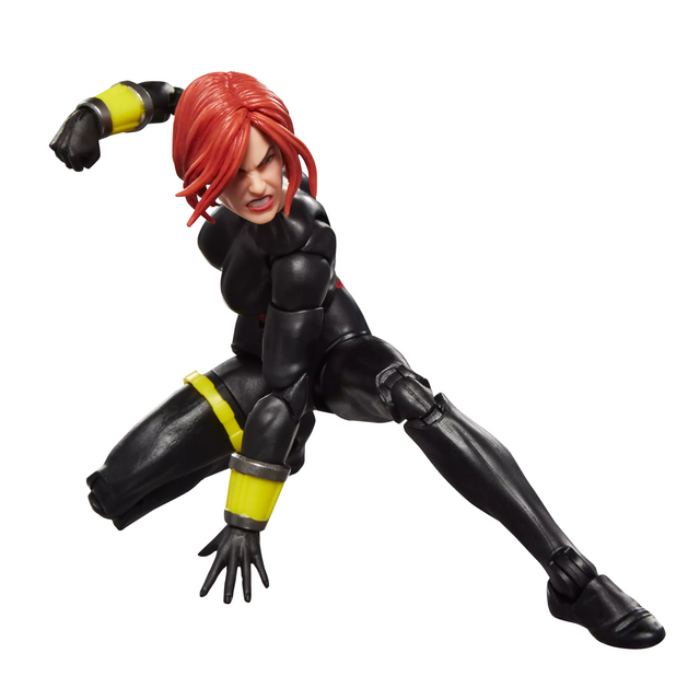 Marvel Legends Series Avengers Black Widow and Quicksilver Action Figures 15cm