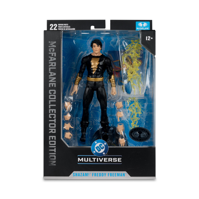 Collector Edition #55 Shazam! Freddy Freeman Platinum Action Figure 18cm