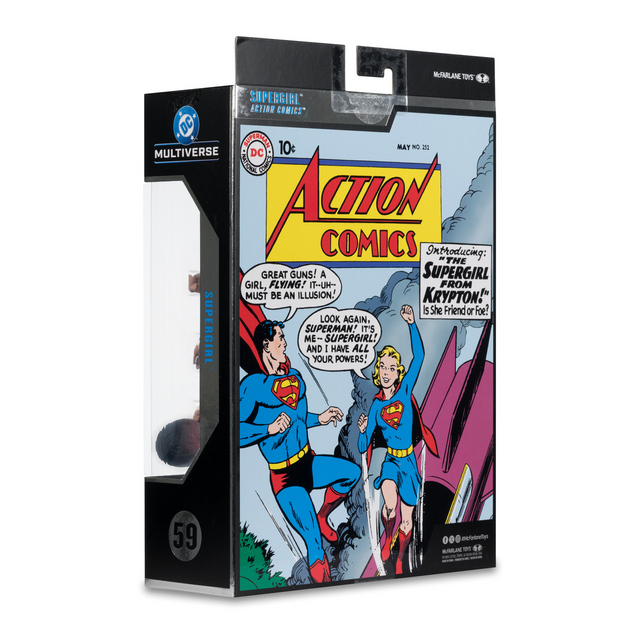 Collector Edition #59 Supergirl (Action Comics) Platinum Action Figure 18cm