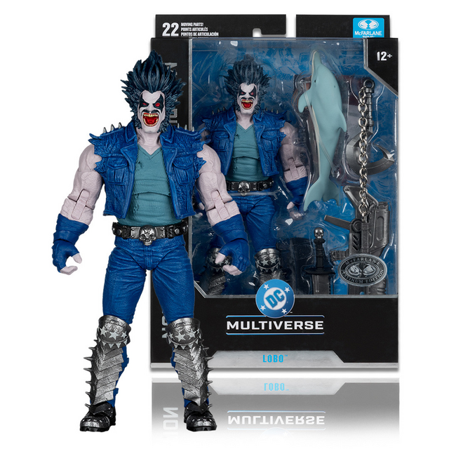 Collector Edition #58 Lobo (DC Classic) Platinum Action Figure 18cm
